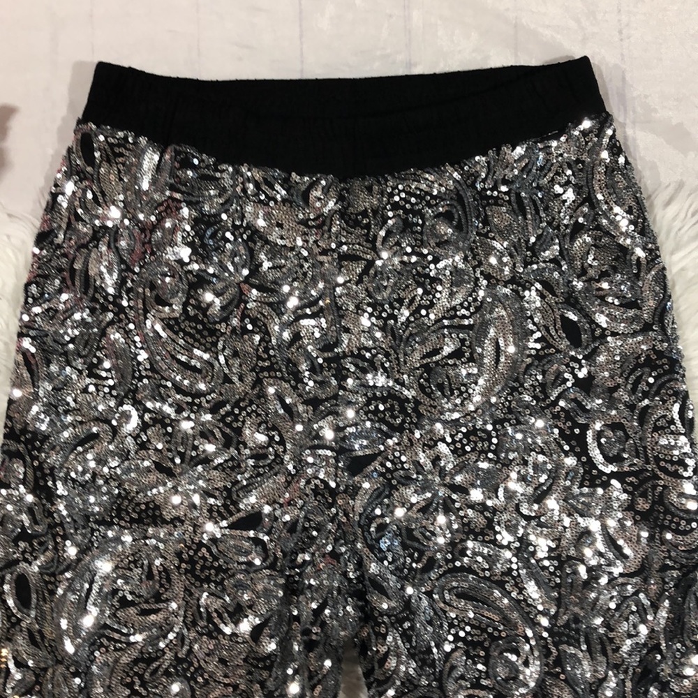 NWT Anthro Porridge Pascaline Sequin Trouser - Picture 7 of 14